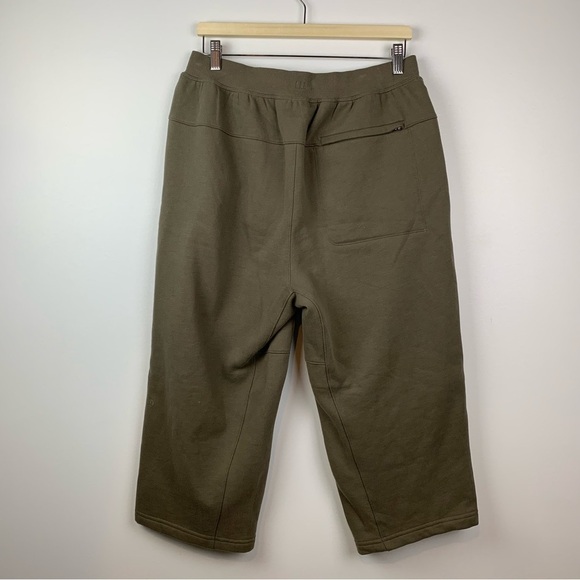 Lululemon Relaxed-fit French Terry Joggers Men’s Olive Green Size Medium Active - Picture 2 of 11